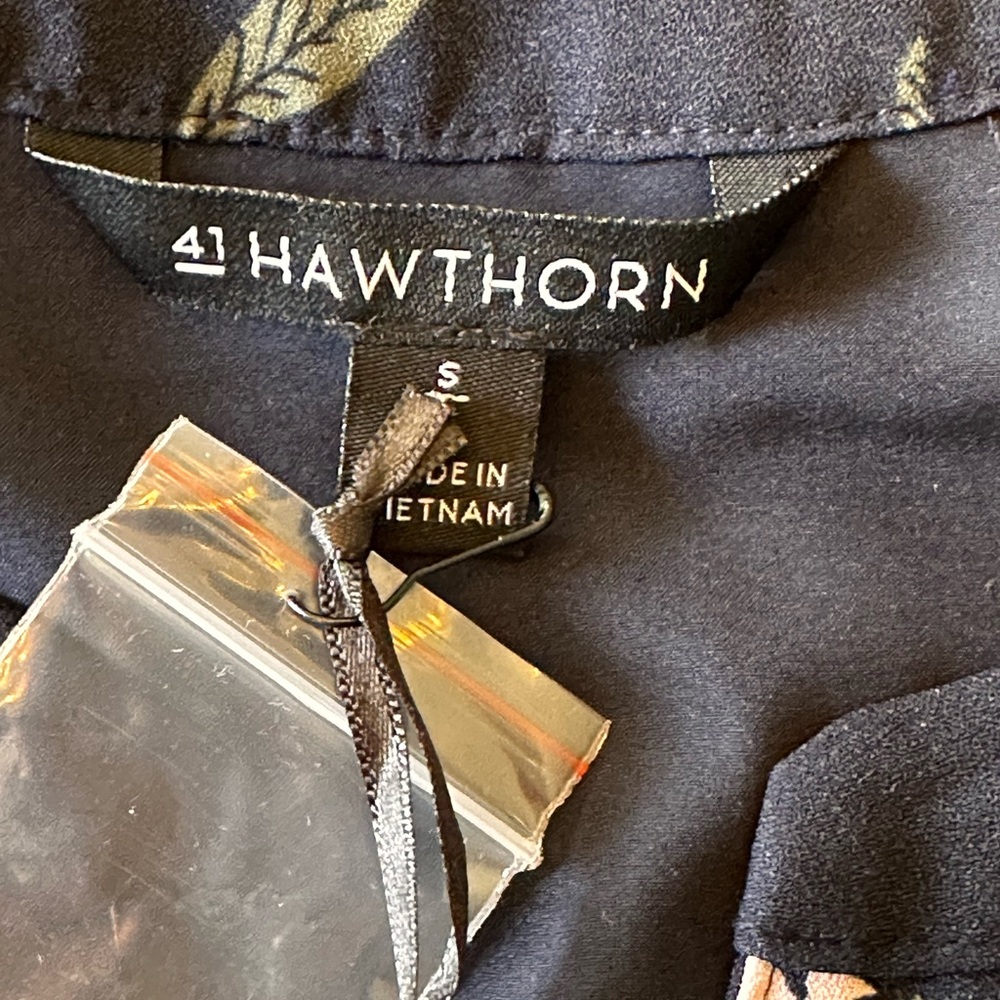 41 Hawthorn NWT SZ SM Clara T waist Blue Sleeveless V-neck Sundress - Picture 8 of 14